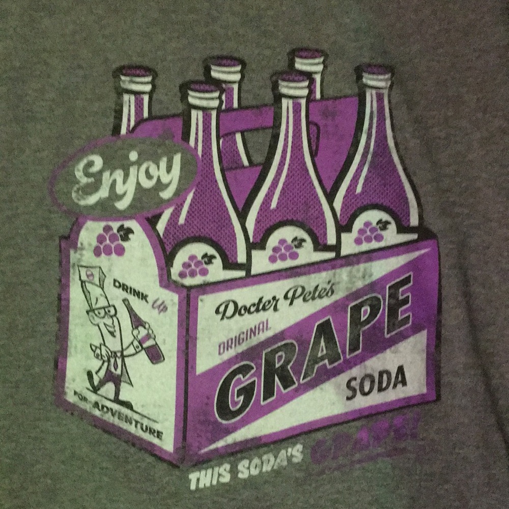 Disney Grape Soda Graphic Tshirt